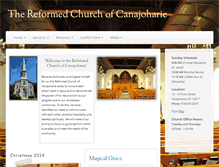 Tablet Screenshot of canjoreformed.org